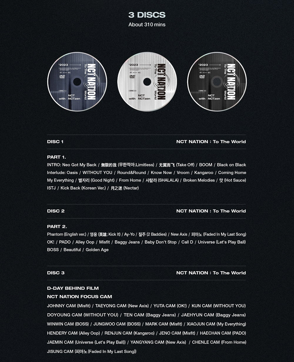 2023 NCT Concert - NCT Nation : To The World in Incheon DVD - Image 6