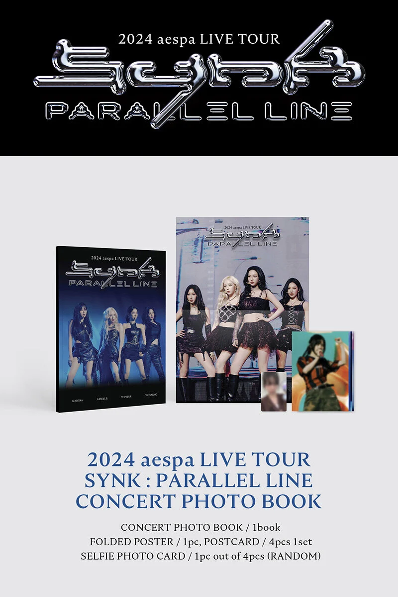 2024 aespa LIVE TOUR SYNK : PARALLEL LINE CONCERT PHOTO BOOK - Image 2