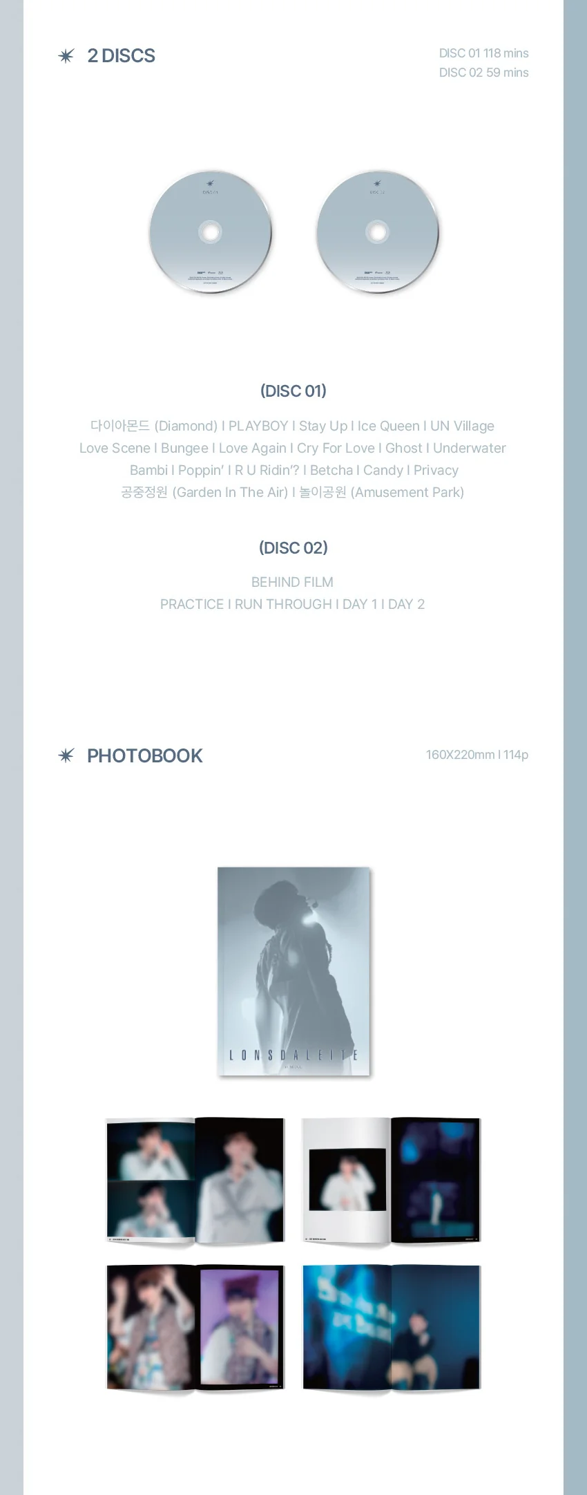 2024 Baekhyun Asia Tour Lonsdaleite in Seoul Blu-ray - Image 3