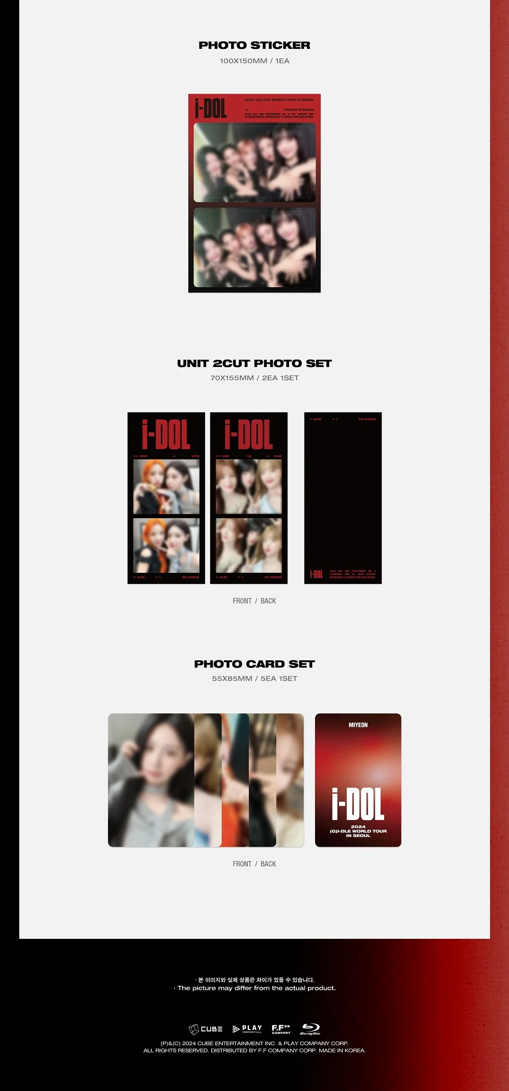 2024 (G)I-DLE World Tour iDOL in Seoul Blu-ray - Image 5