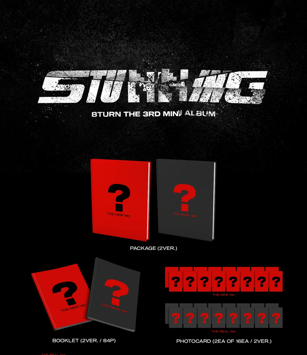 8TURN - STUNNING (3rd Mini Album) - Image 2