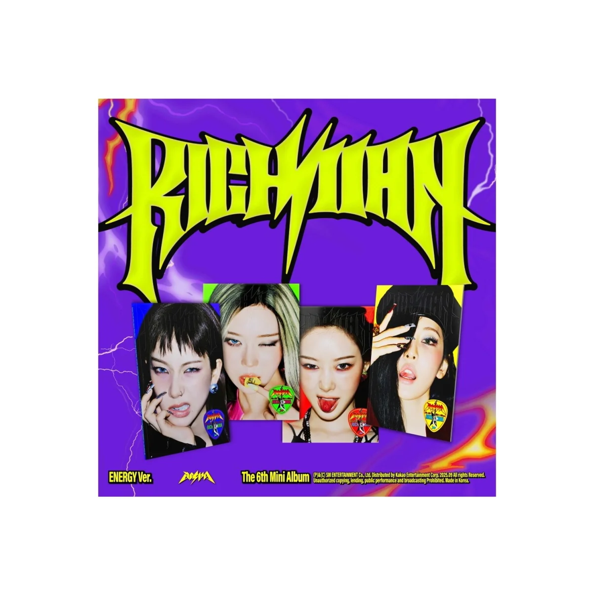 aespa - 6th Mini Album Rich Man [ENERGY Ver.] - Image 3