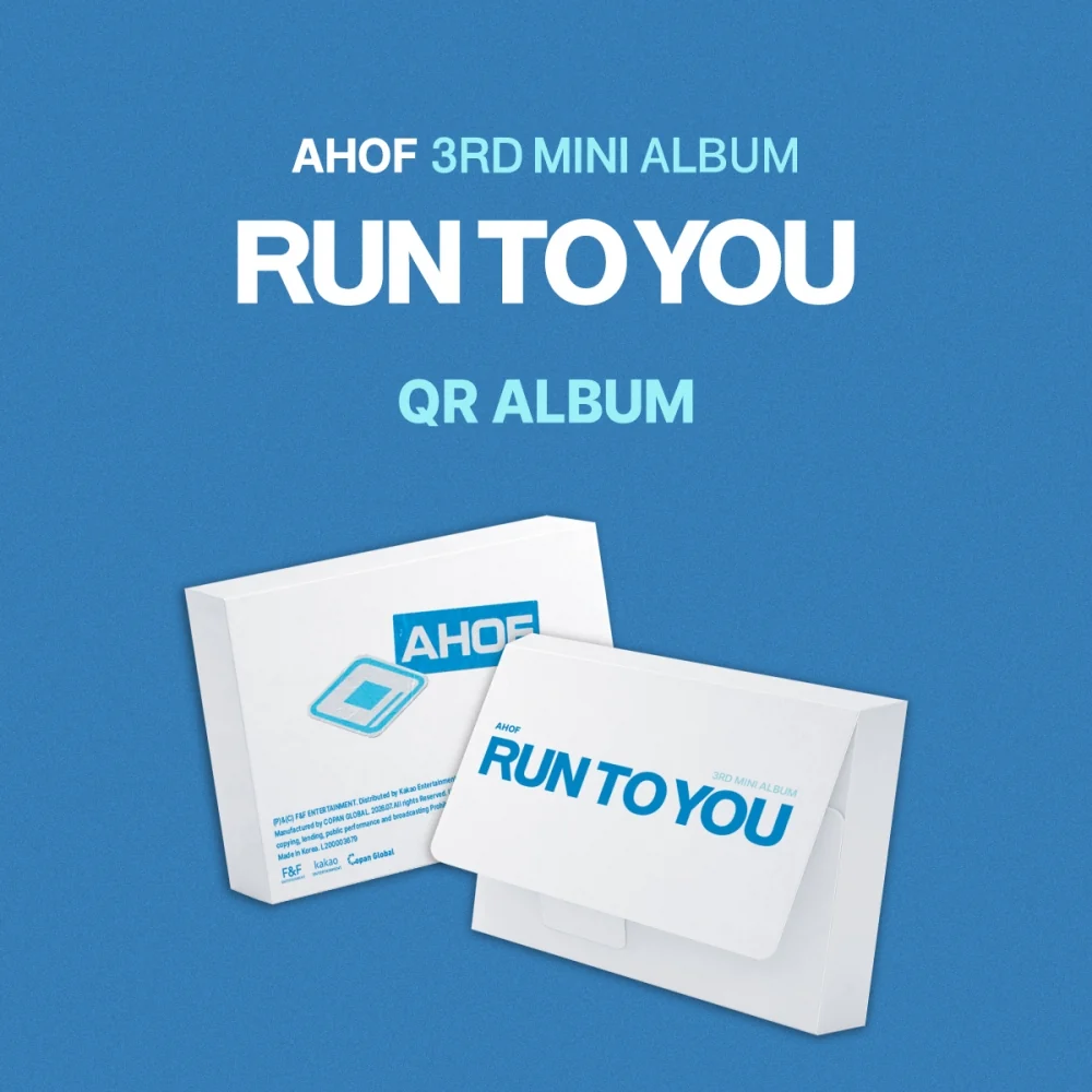 Ahof - 3rd Mini Album RUN TO YOU QR Album Ver.