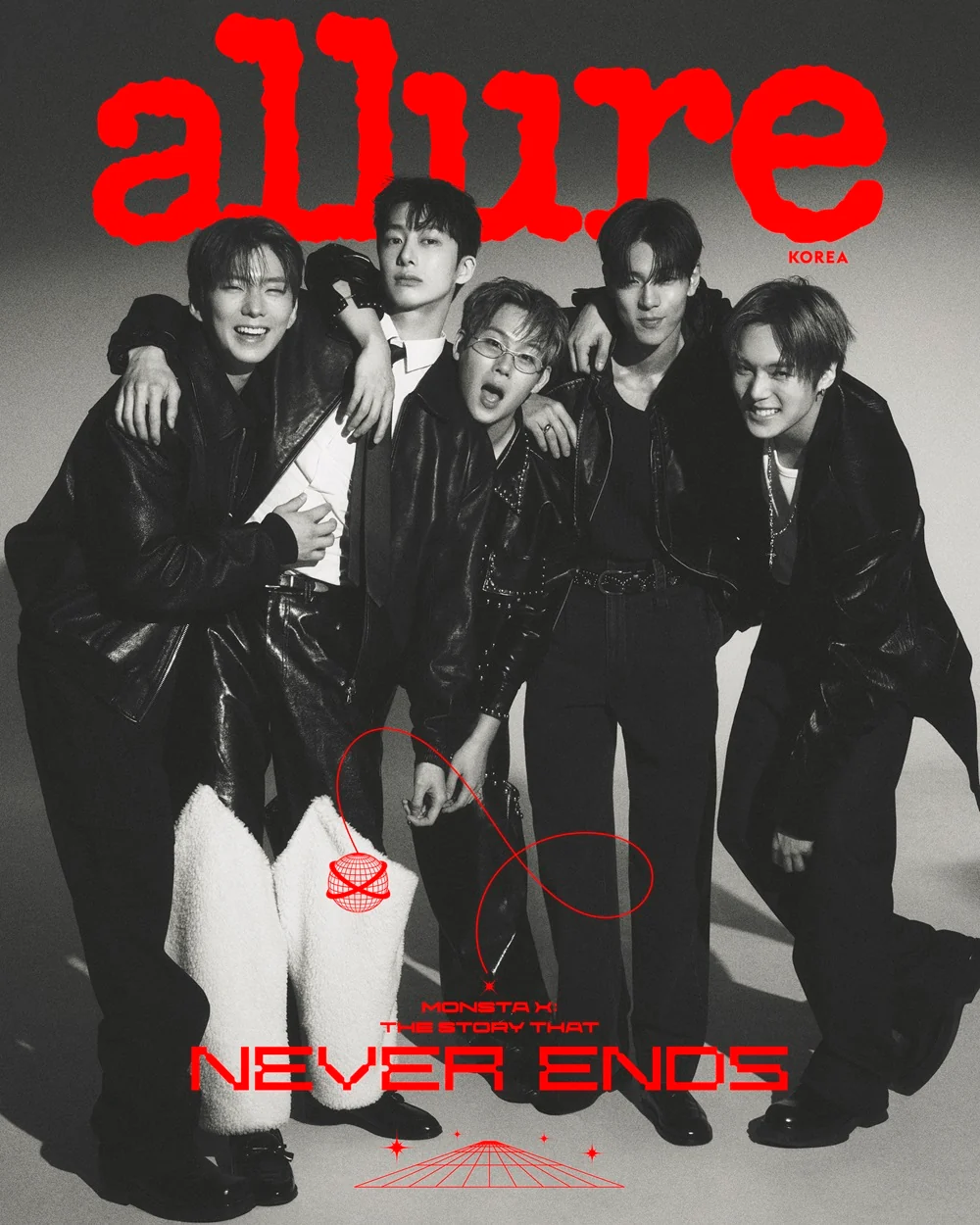 Allure Magazine Korea July 2025 MONSTA X - Image 7