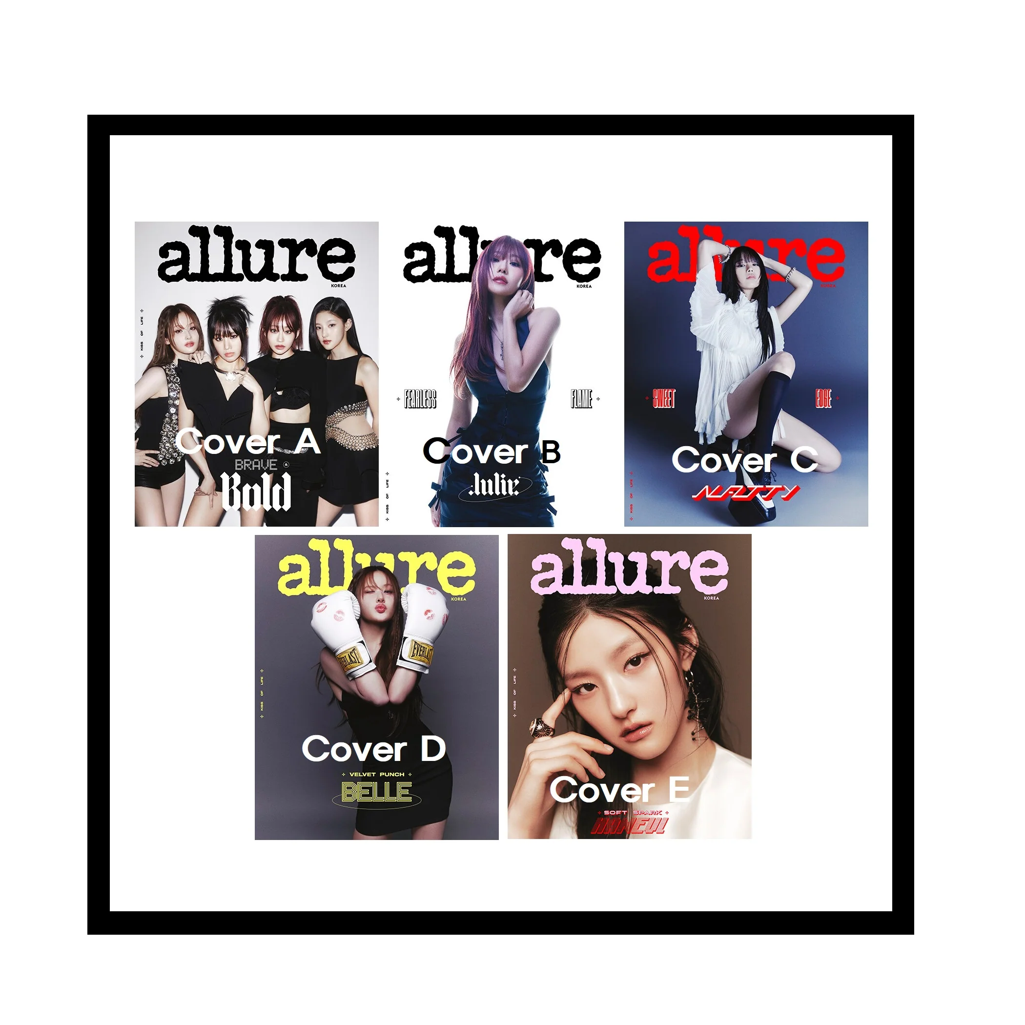 Allure Magazine Korea June 2025 KISS OF LIFE - Image 7