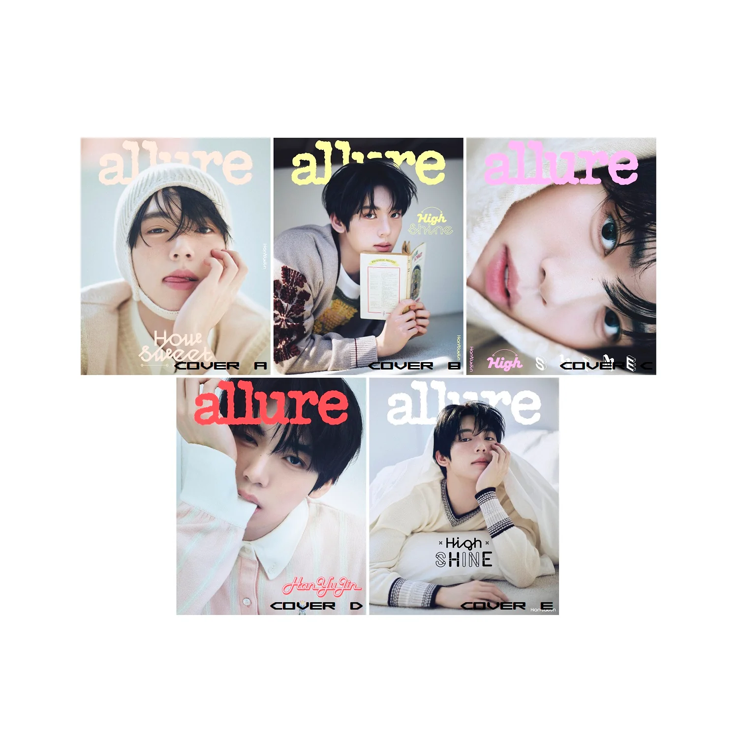 Allure Magazine Korea May 2025 Han Yu Jin Zerobaseone