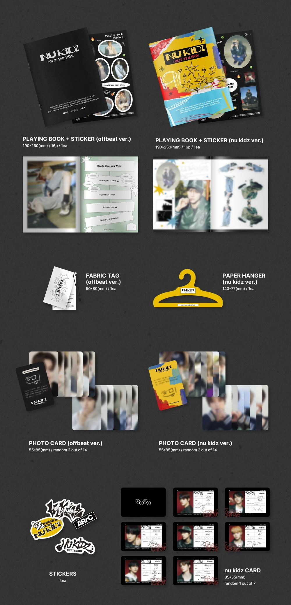 ARrC - 2nd Mini Album nu kidz : out the box - Image 3
