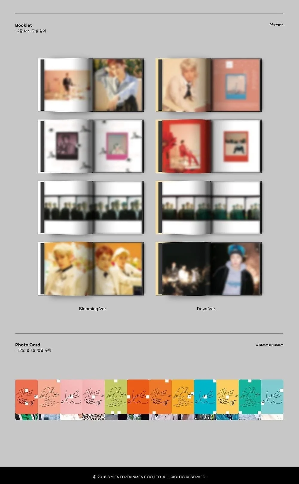 EXO CBX - 2nd Mini Album Blooming Days Random version CD - Image 4