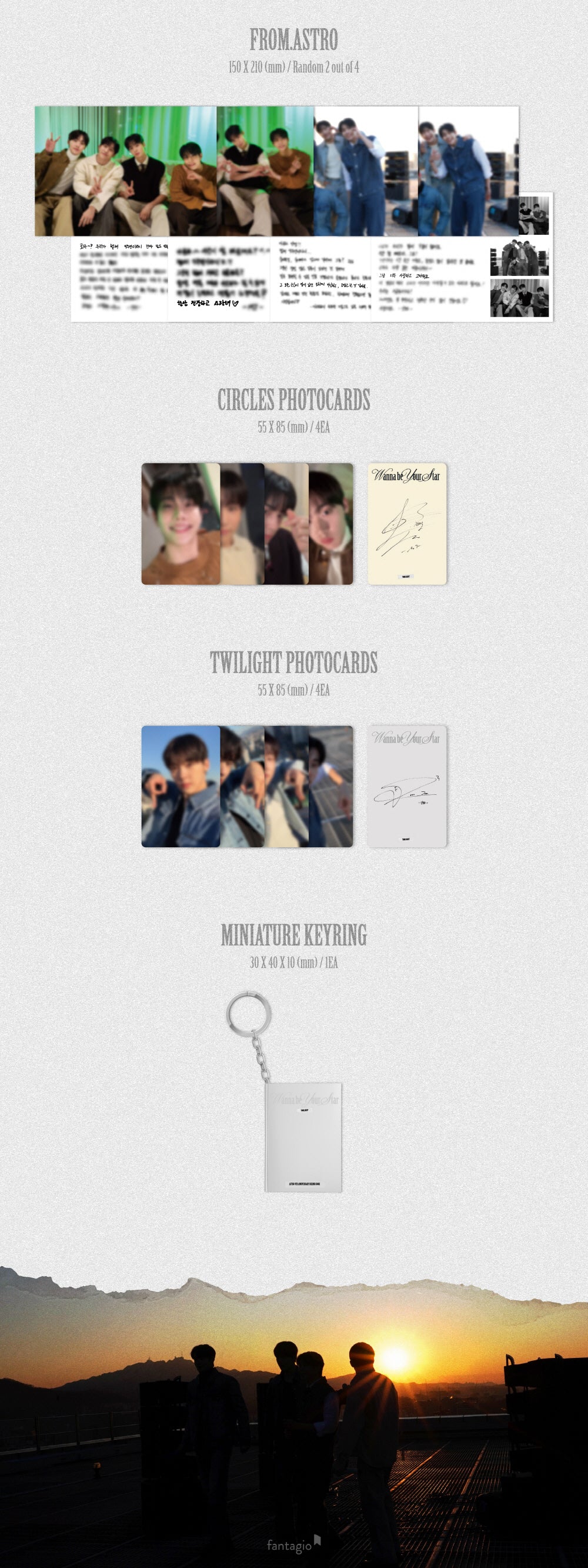 ASTRO 9TH ANNIVERSARY BEHIND BOOK [Wanna be your Star : Twilight] - Image 4