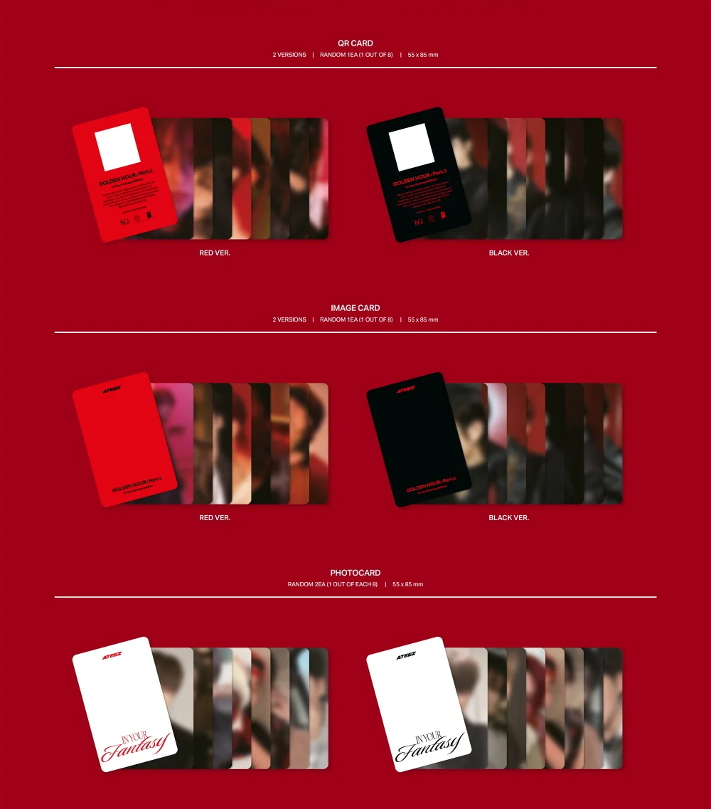 ATEEZ - 12th Mini Album GOLDEN HOUR : Part.3 In Your Fantasy Edition [Pocaalbum] - Image 3