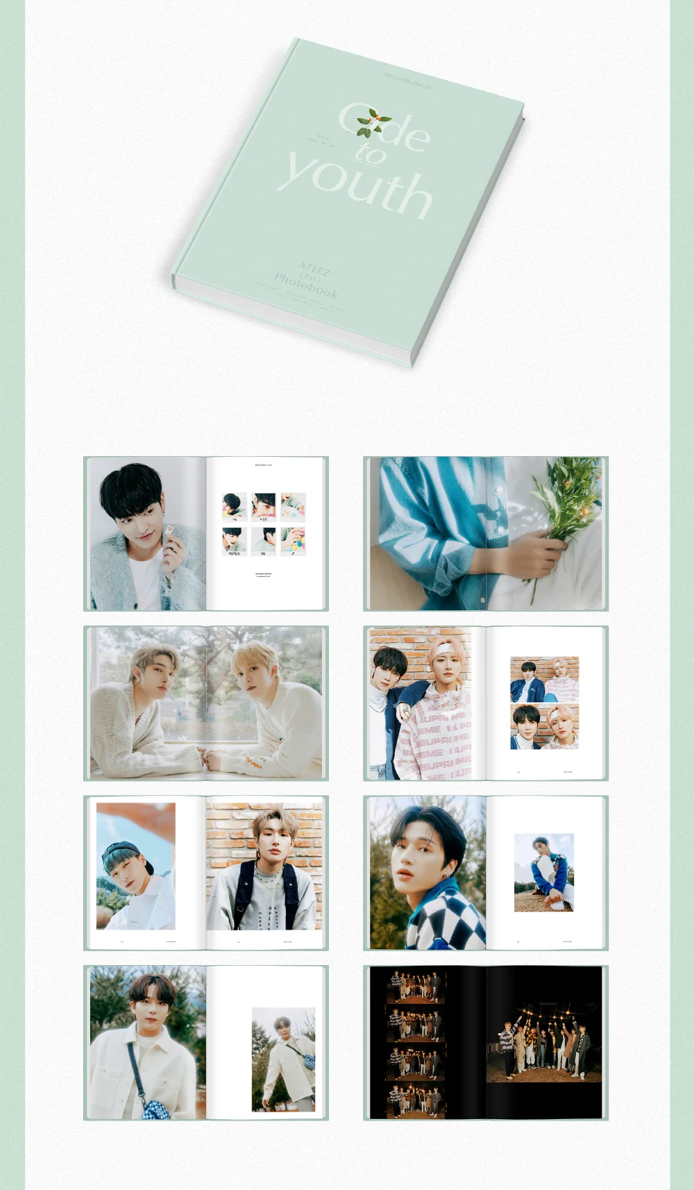 ATEEZ - 1ST PHOTOBOOK ODE TO YOUTH - Image 3