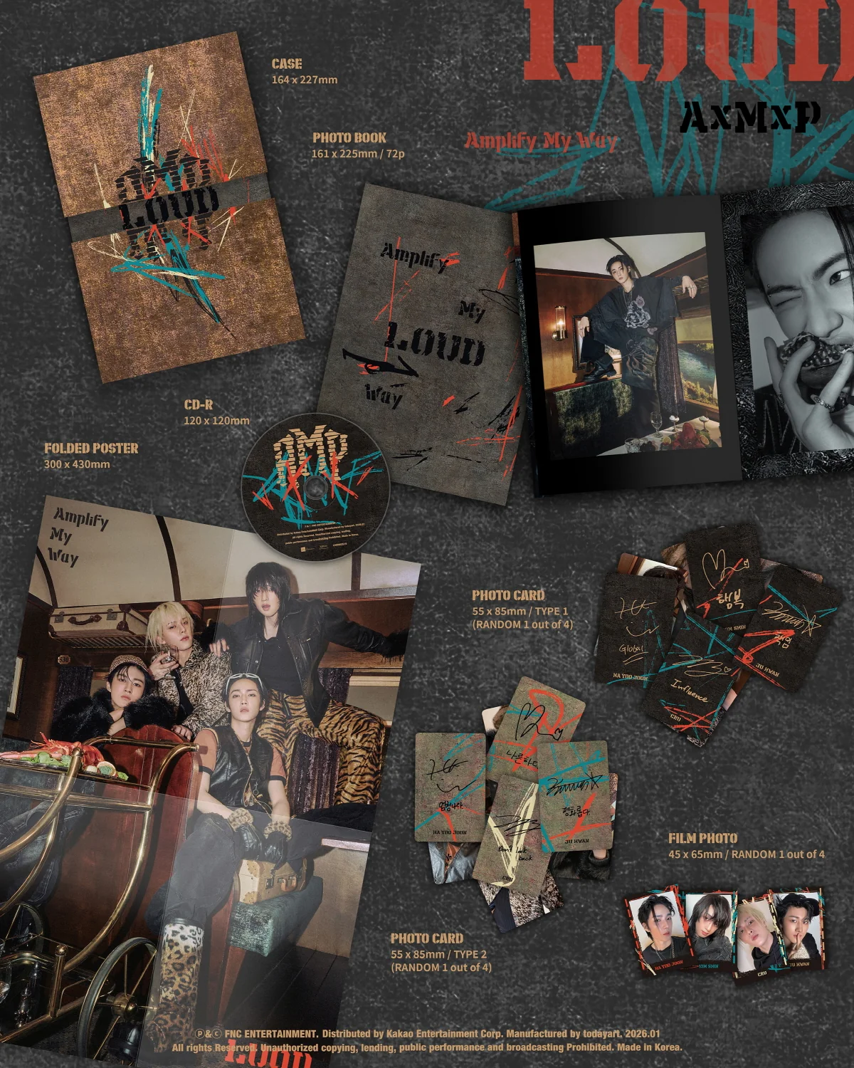 AxMxP - 1st Mini Album Amplify My Way [LOUD ver.] - Image 2