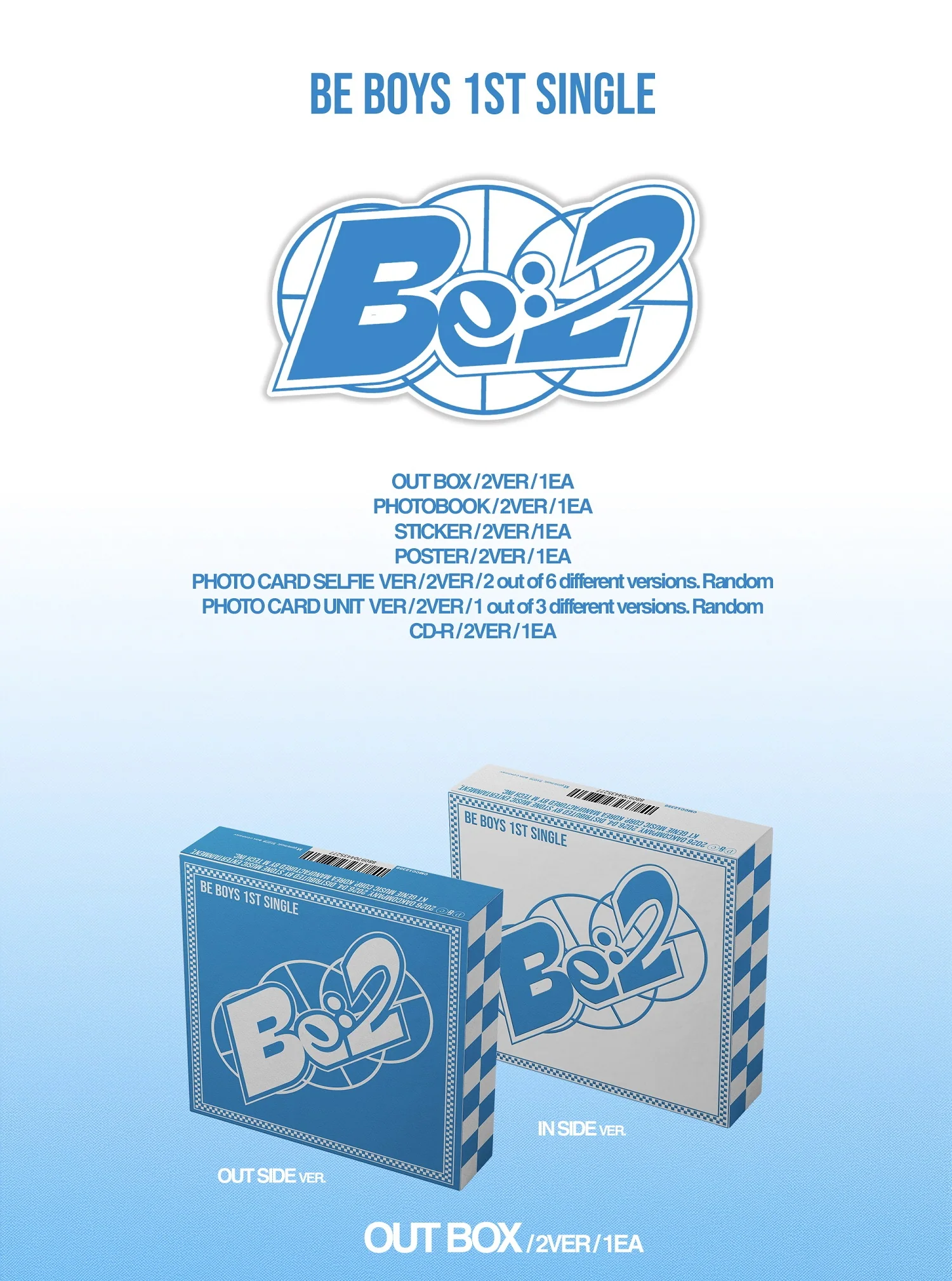Be Boys - 1st Single Album BE:2 CD - Image 3