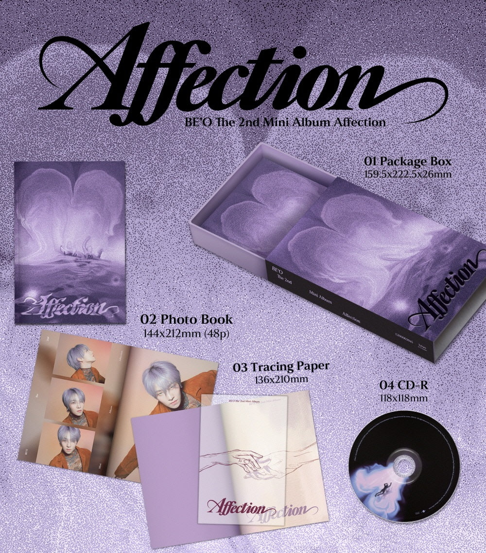 BE'O - 2nd Mini Album Affection Box version - Image 2