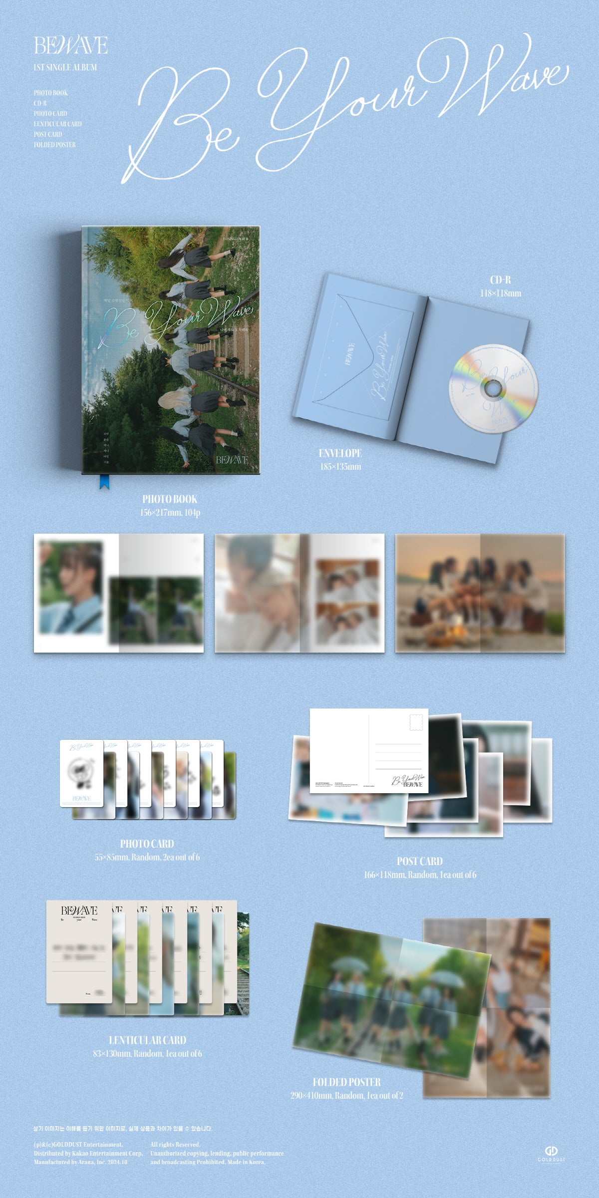BEWAVE - Be your Wave (1st Single Album) - Image 2