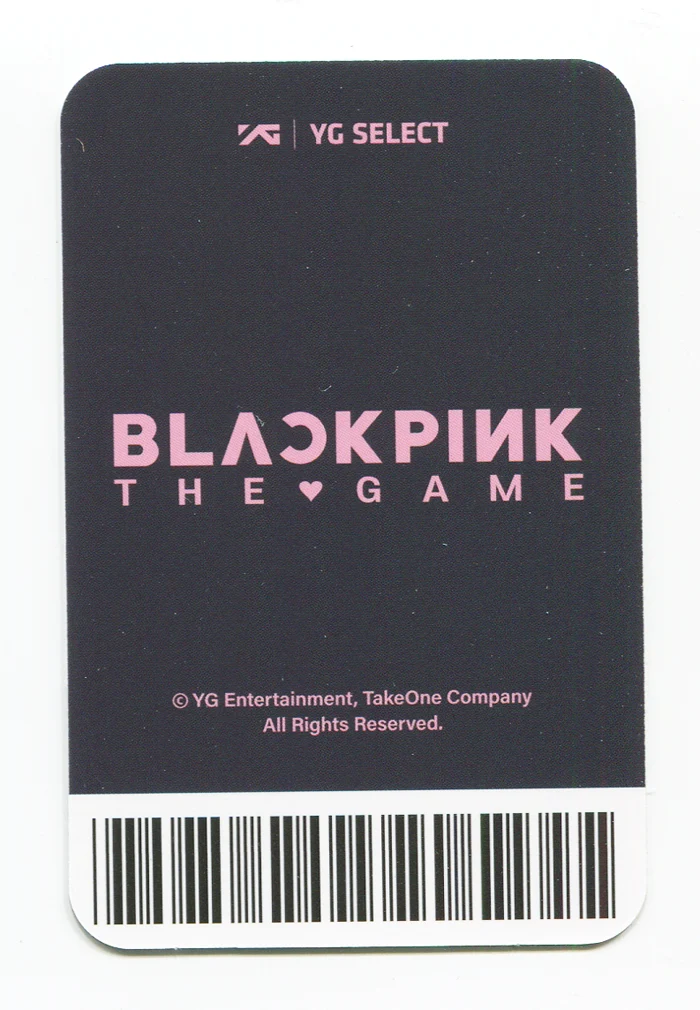 BLACKPINK THE GAME PHOTOCARD COLLECTION [YG] OFFICIAL POB CARD - Image 2