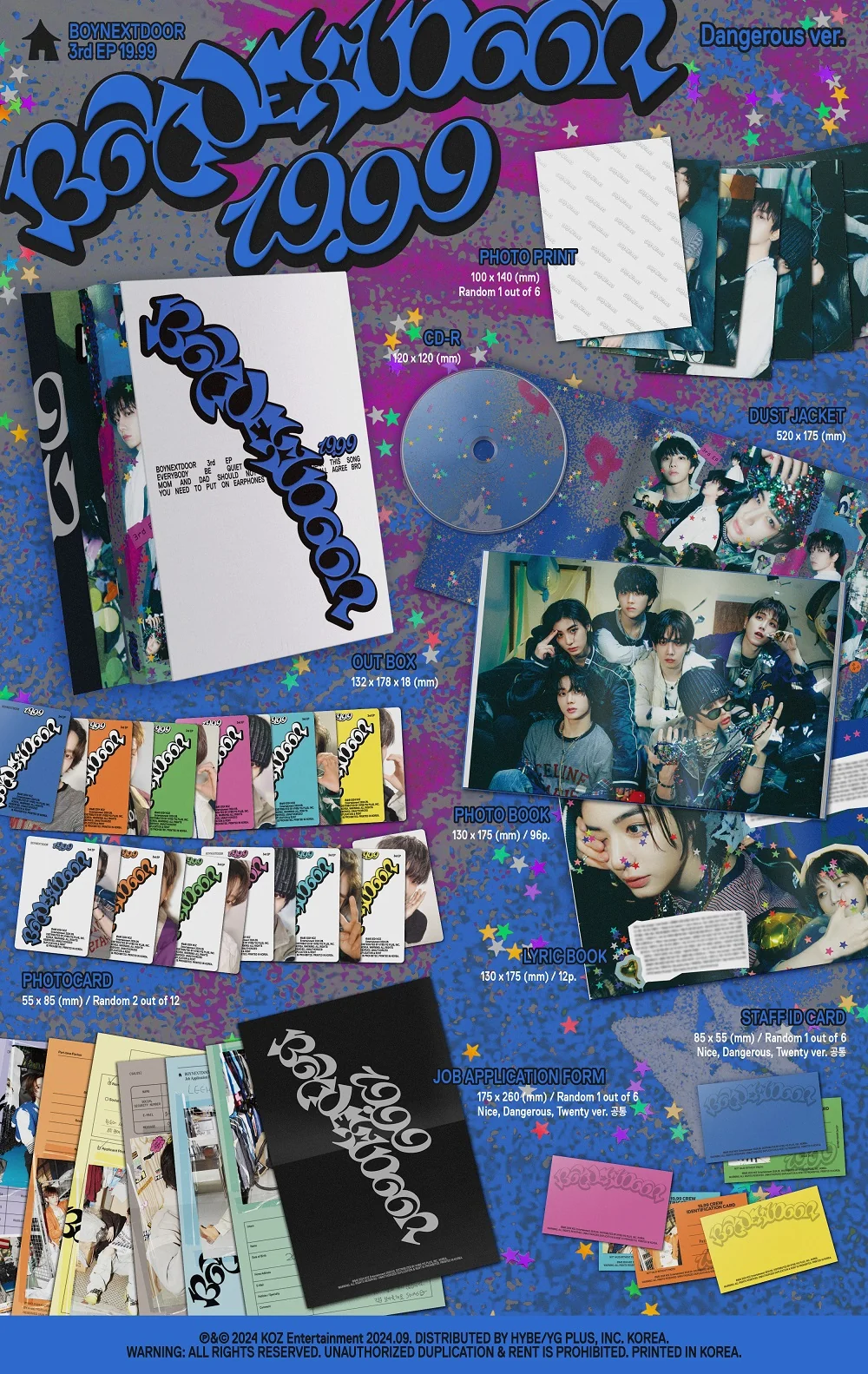 BOYNEXTDOOR - 3rd EP 19.99 CD - Image 2