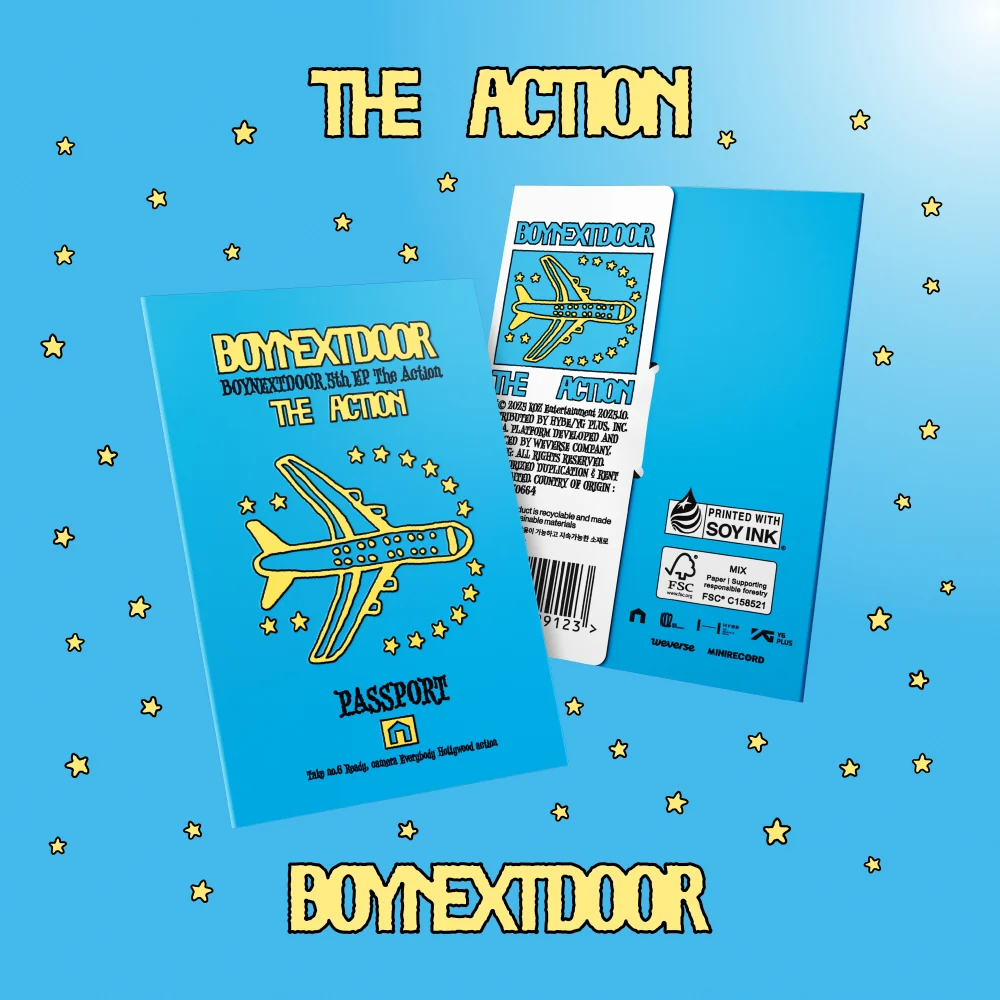 Boynextdoor - 5th EP The Action Weverse Albums version