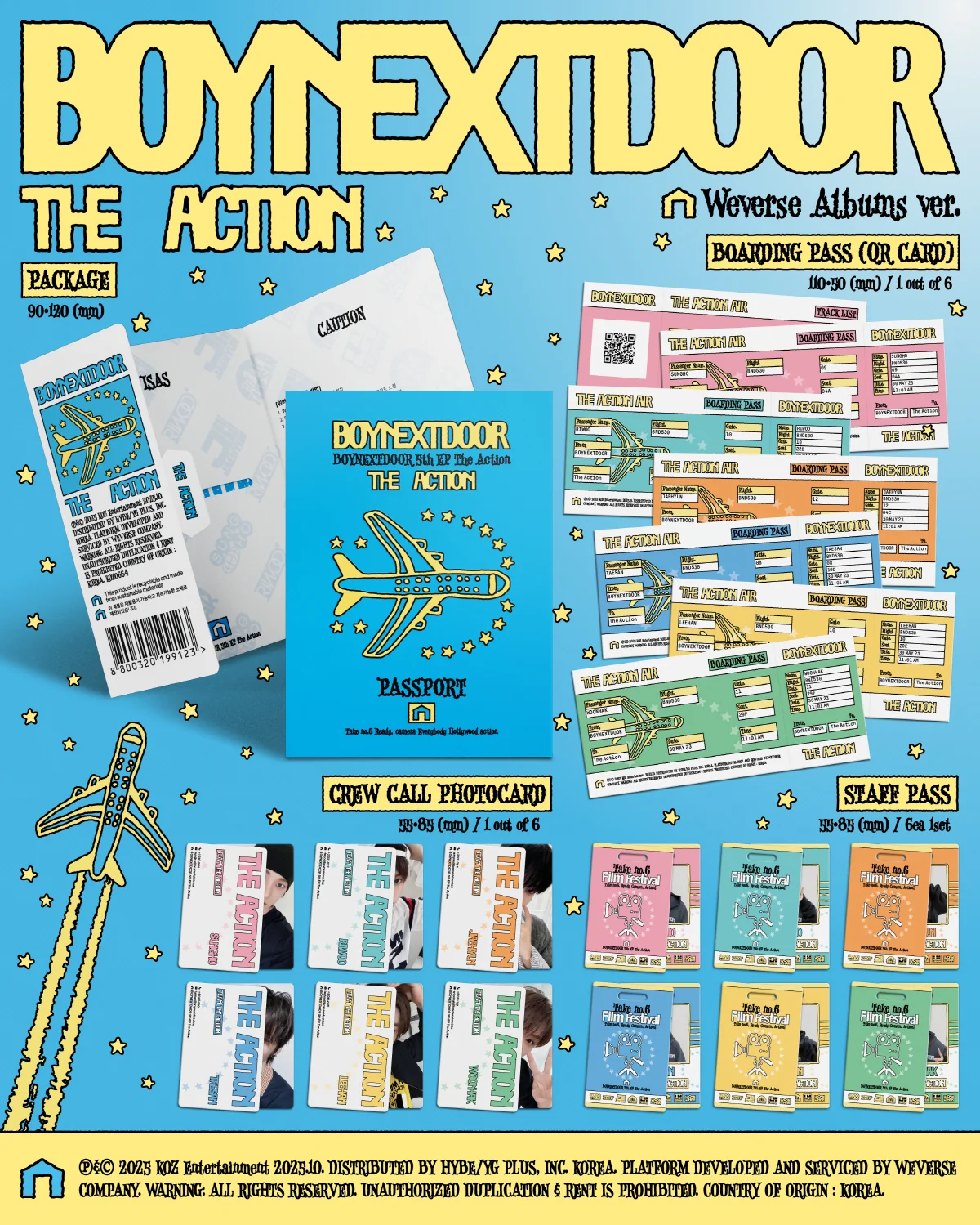 Boynextdoor - 5th EP The Action Weverse Albums version - Image 2