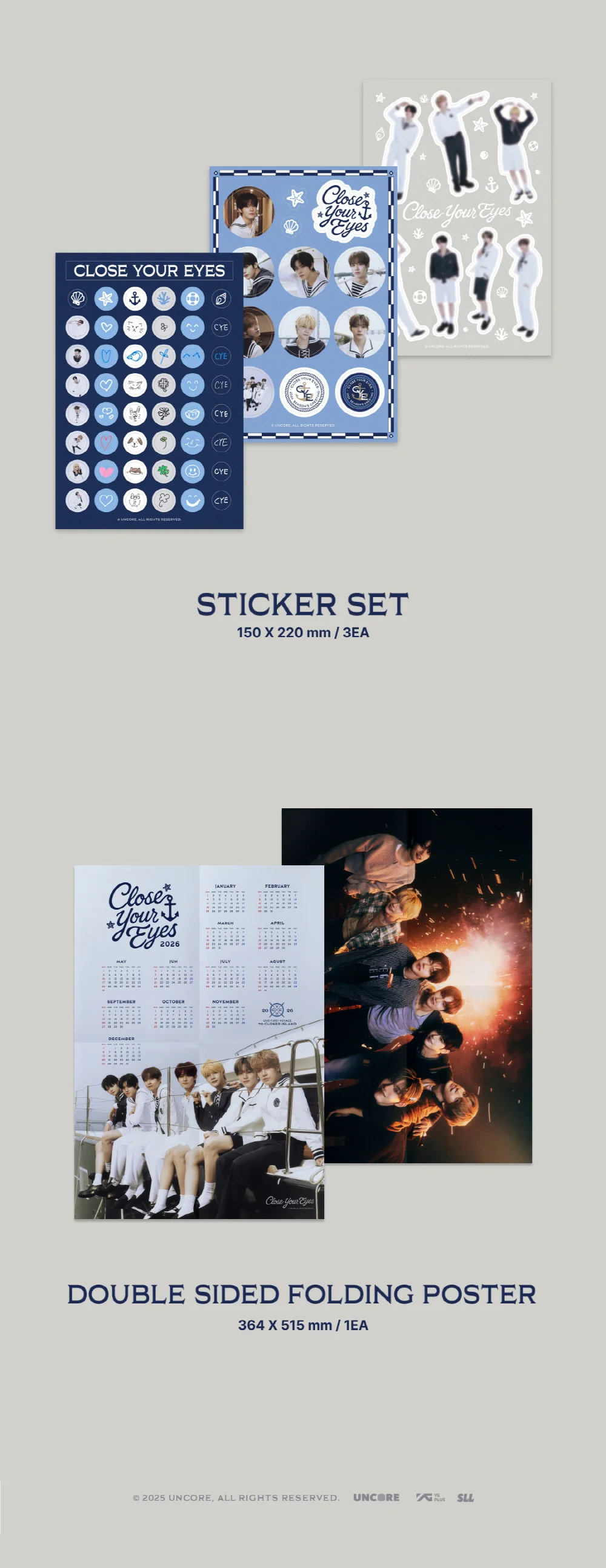 CLOSE YOUR EYES 2026 SEASON'S GREETINGS + Pre-Order Gift - Image 5