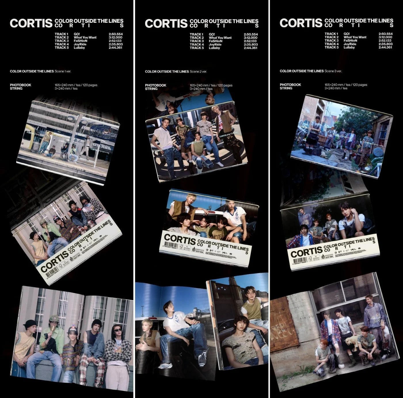 Cortis - 1st EP Color Outside The Lines CD - Image 2