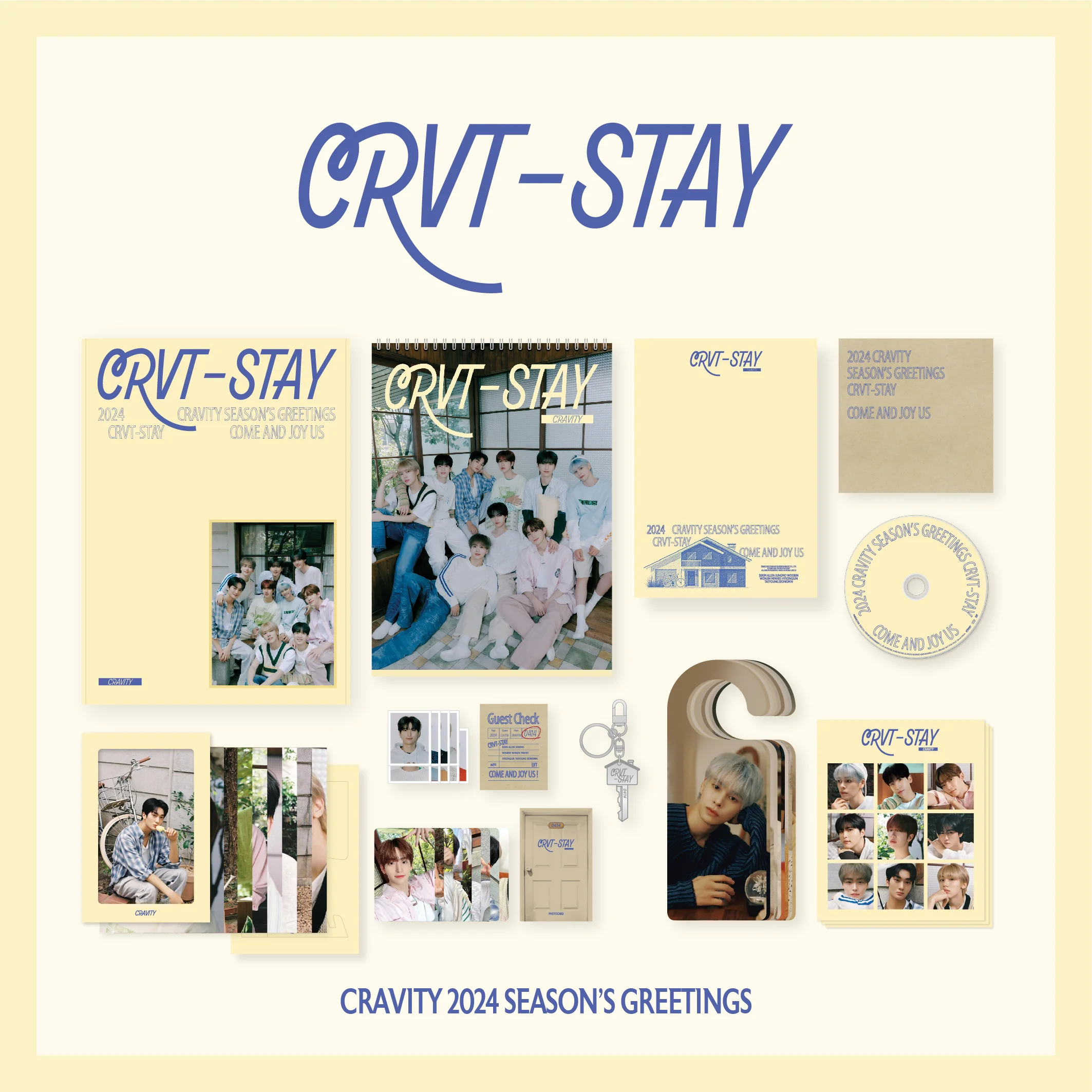 CRAVITY - 2024 Season's Greetings CRVT-STAY - Image 2