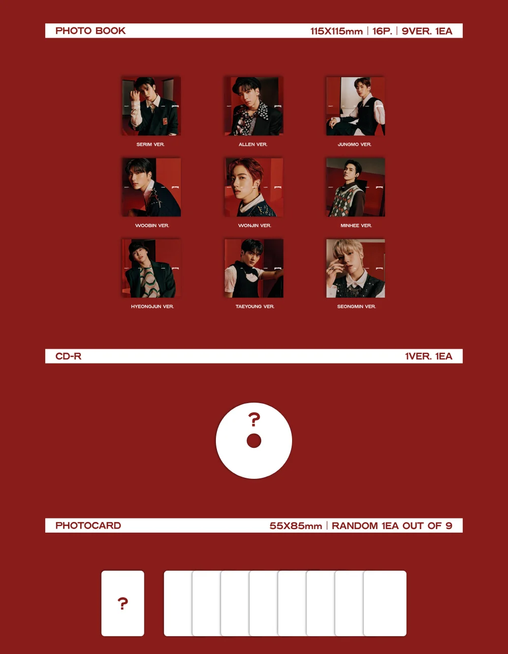 CRAVITY - 6th Mini Album SUN SEEKER [DIGIPACK VER.] - Image 3