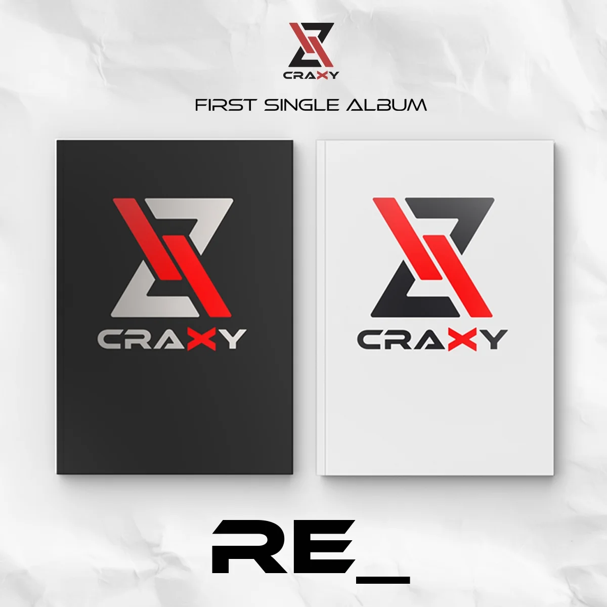 CRAXY - RE_ (1st Single Album) CD