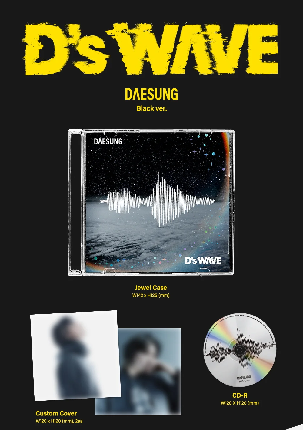 DAESUNG - 1st Mini Album D’s WAVE - Image 5
