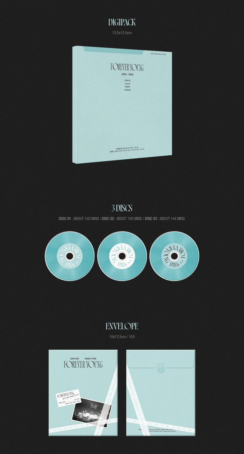 DAY6 3RD WORLD TOUR [FOREVER YOUNG] Blu-ray - Image 4