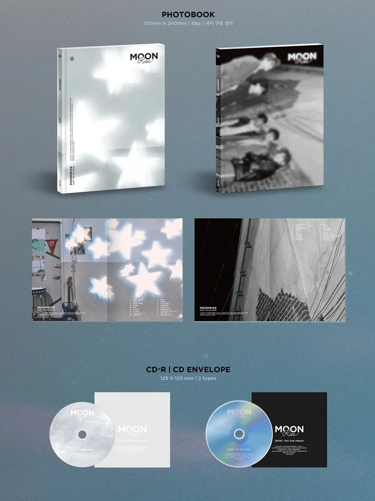 Day6 - Vol.2 Moonrise [2 ver. Set] - Image 3