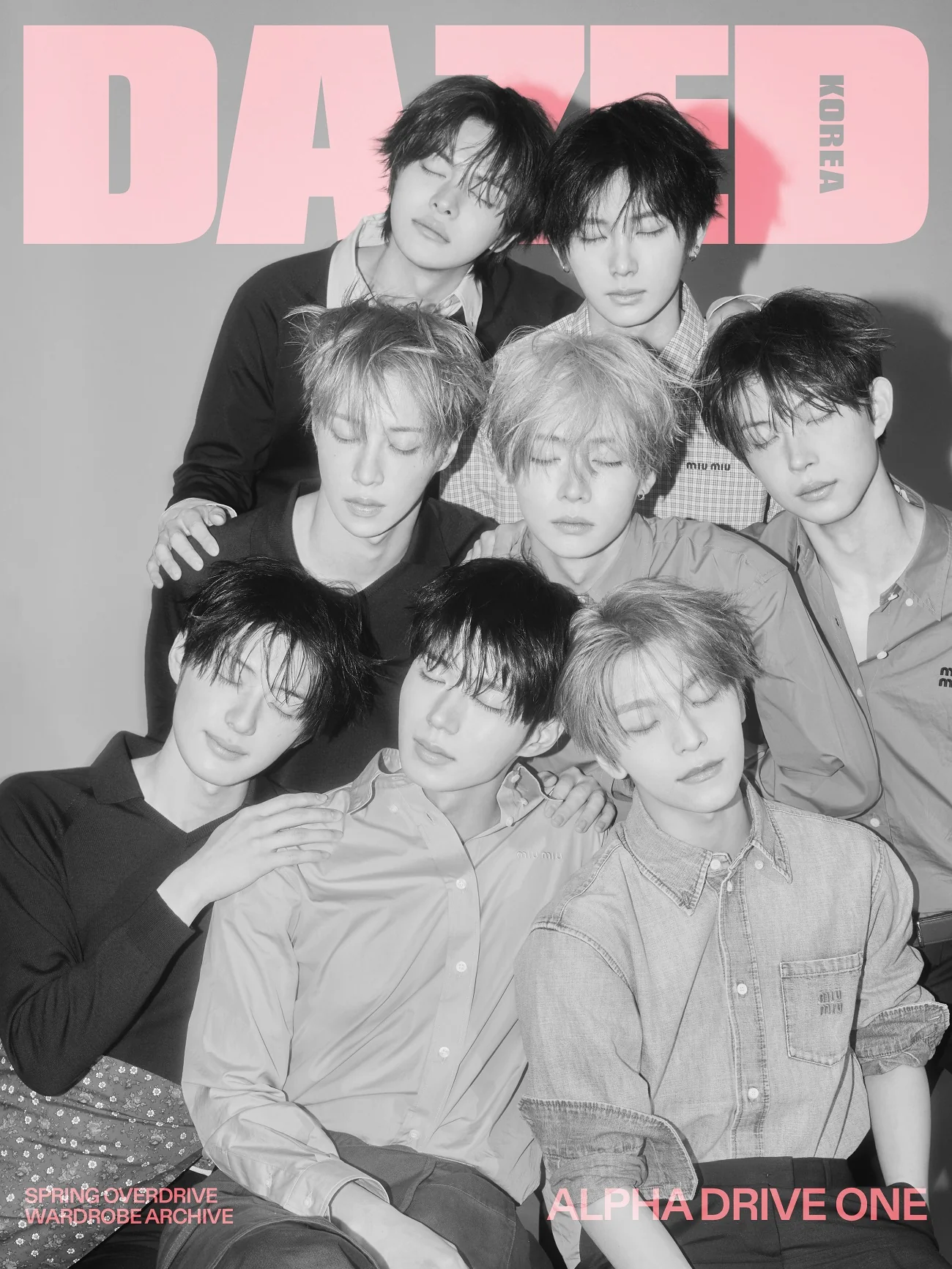 Dazed & Confused Korea Magazine February 2026 ALPHA DRIVE ONE - Image 3