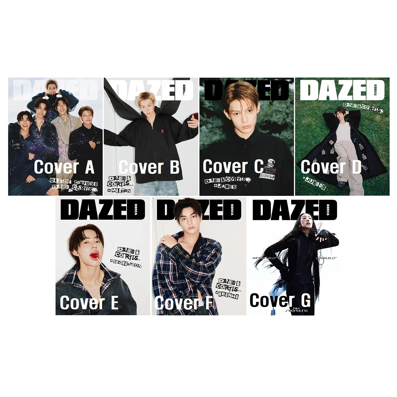 Dazed & Confused Korea Magazine WINTER EDITION 2025