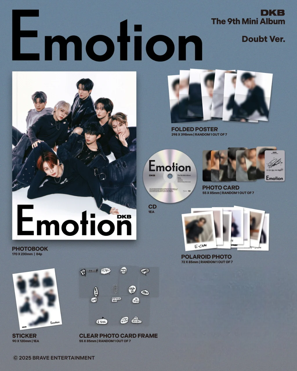 DKB - Emotion (9th Mini Album) - Image 3