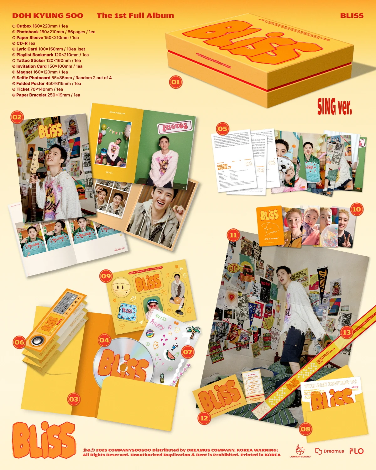 Doh Kyung Soo D.O. - BLISS 1st Full Album - Image 3