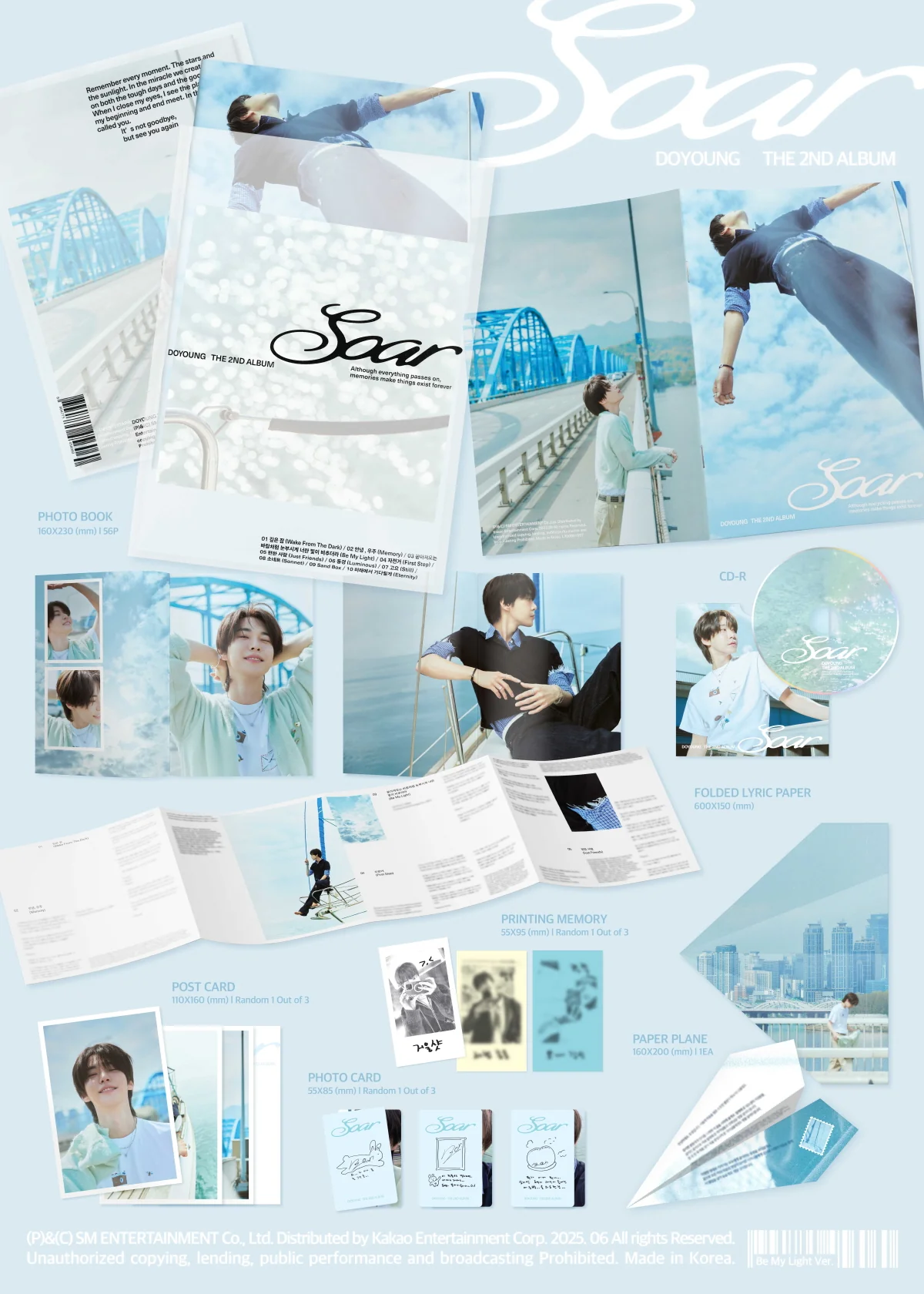 DOYOUNG - Soar [Be My Light Ver.] 2nd Album - Image 2