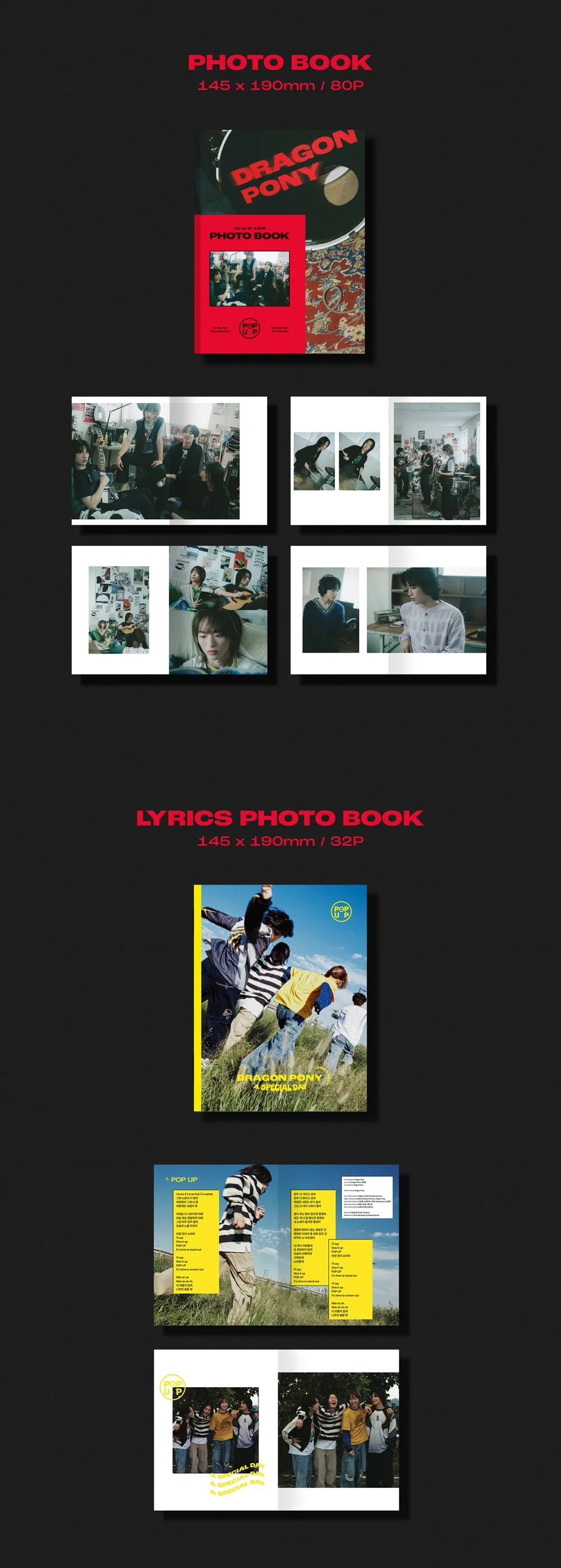 DRAGON PONY - 1st EP Pop Up CD - Image 3