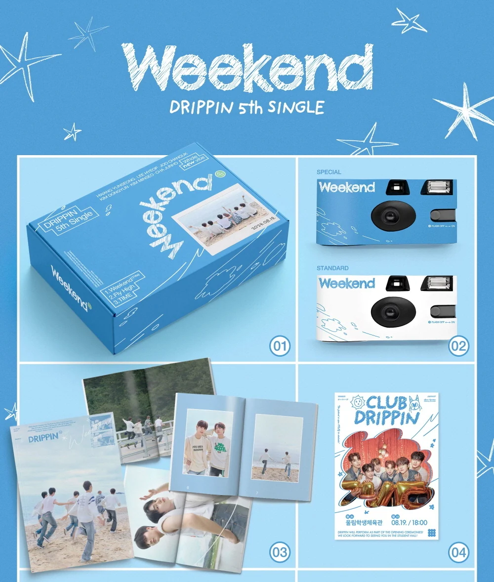 DRIPPIN - 5th Single Album Weekend [Weekend ver.] - Image 2