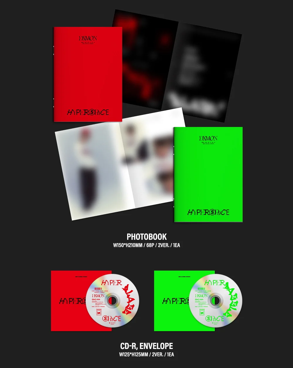 DXMON - 1st Mini Album HYPERSPACE - Image 3