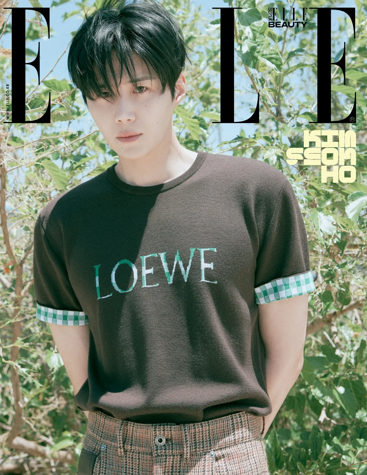 Elle Magazine Korea August 2025 Giselle Kim Seon Ho Kyoka (A/B/C/D/E/F Cover) - Image 4