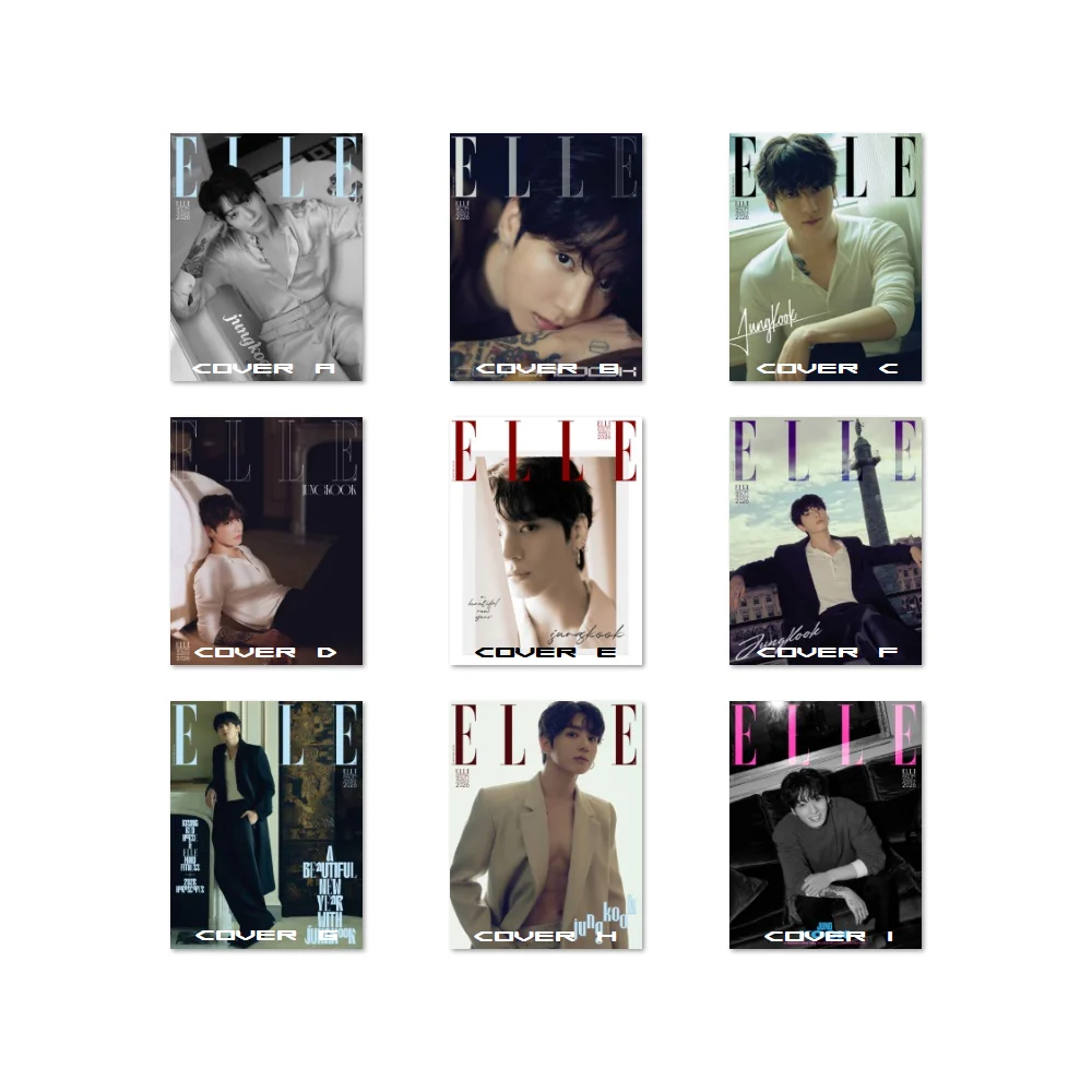 Elle Magazine Korea January 2026 Jungkook