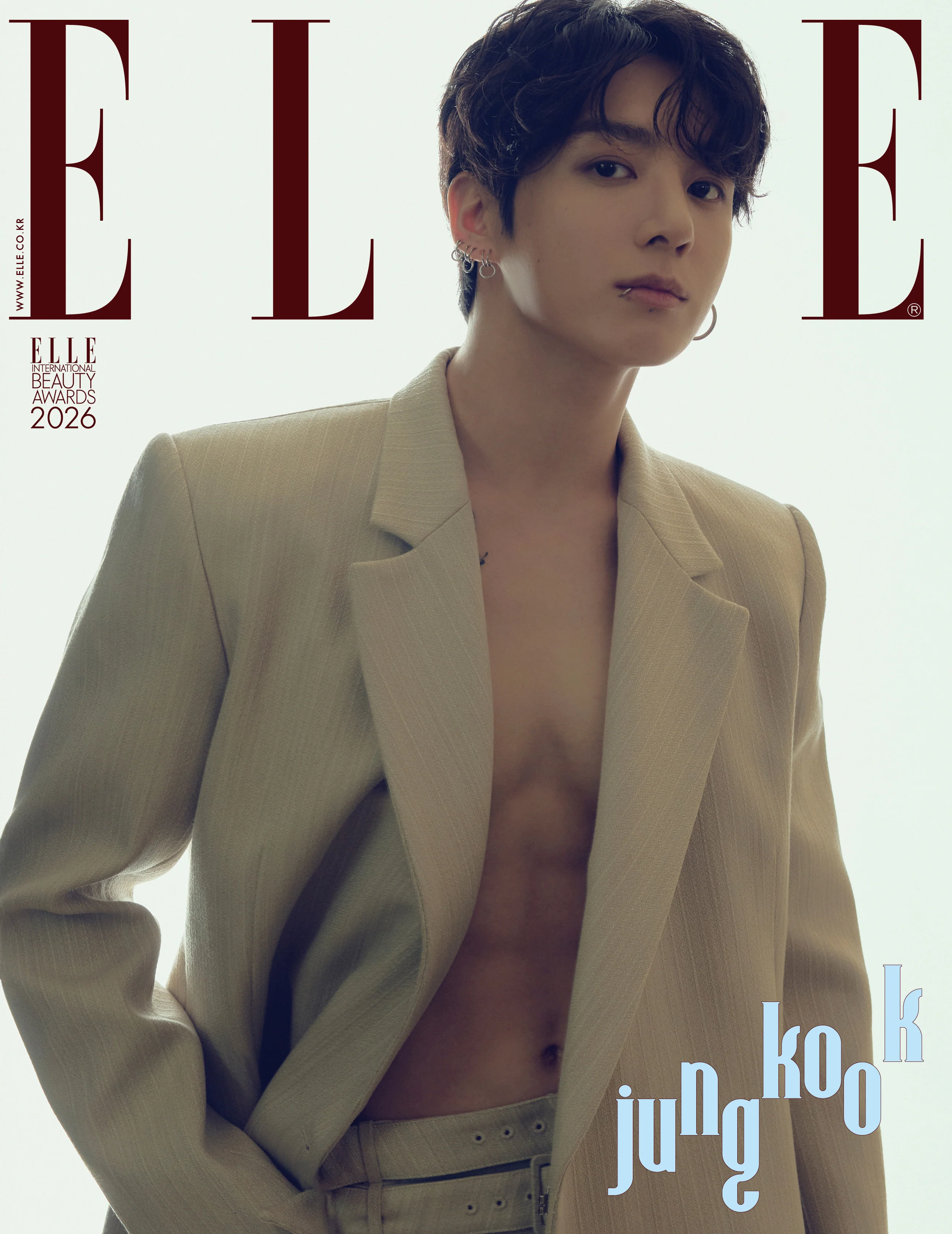 Elle Magazine Korea January 2026 Jungkook - Image 9