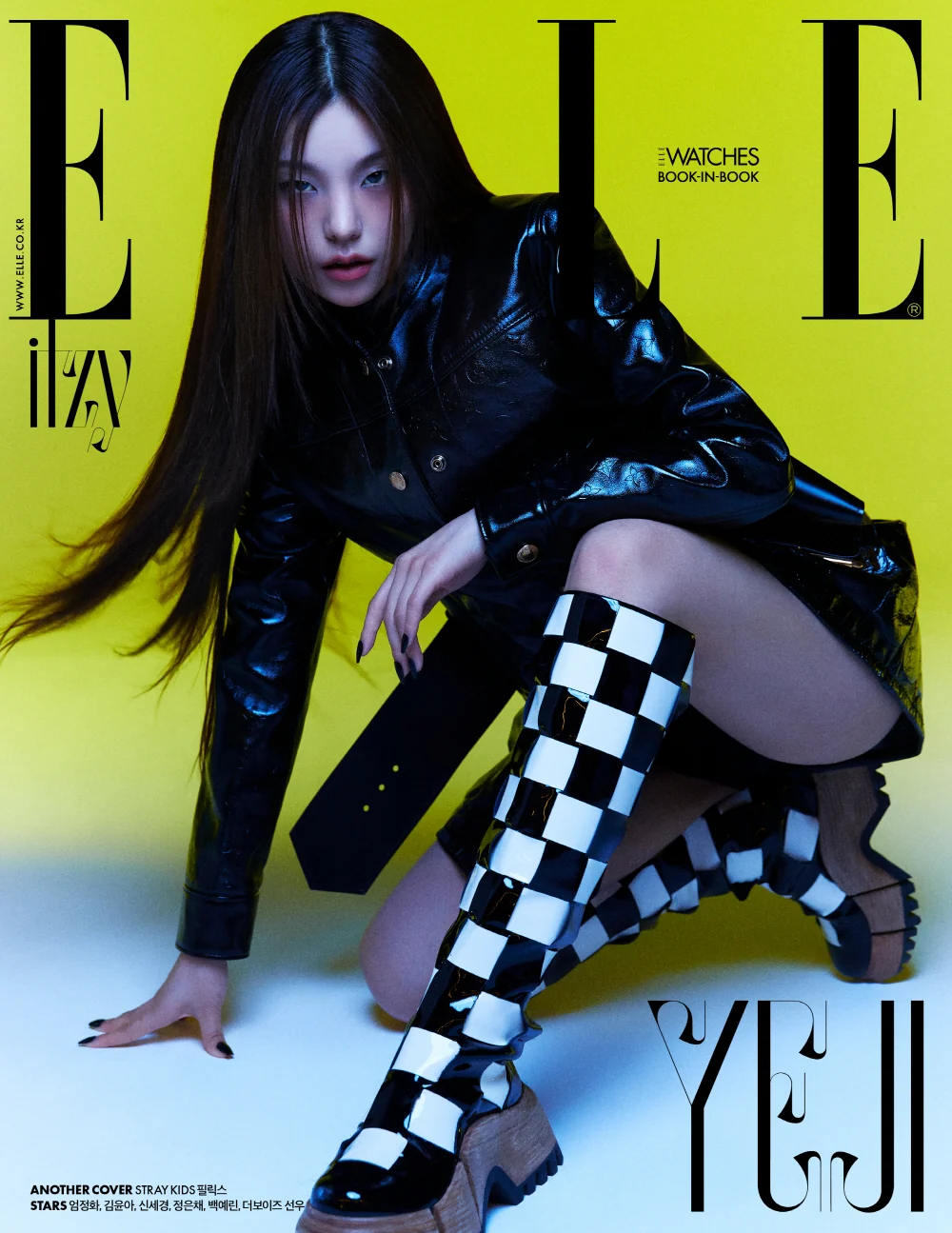 ELLE MAGAZINE MAY 2023 STRAY KIDS FELIX ITZY YEJI THE BOYZ SUNWOO - Image 6