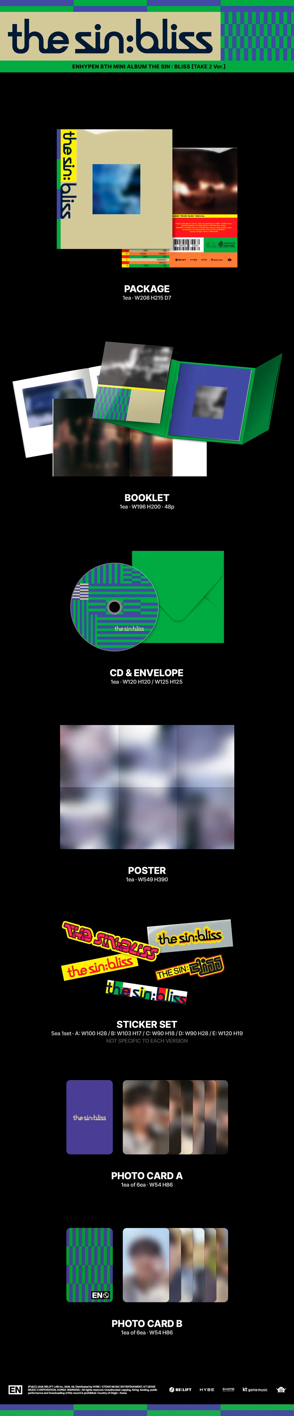 ENHYPEN - 8th Mini Album THE SIN : BLISS - Image 3