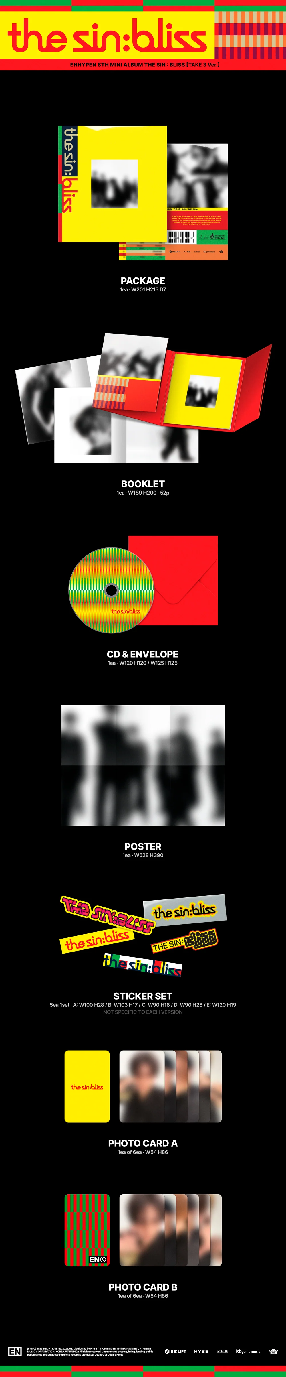 ENHYPEN - 8th Mini Album THE SIN : BLISS - Image 4