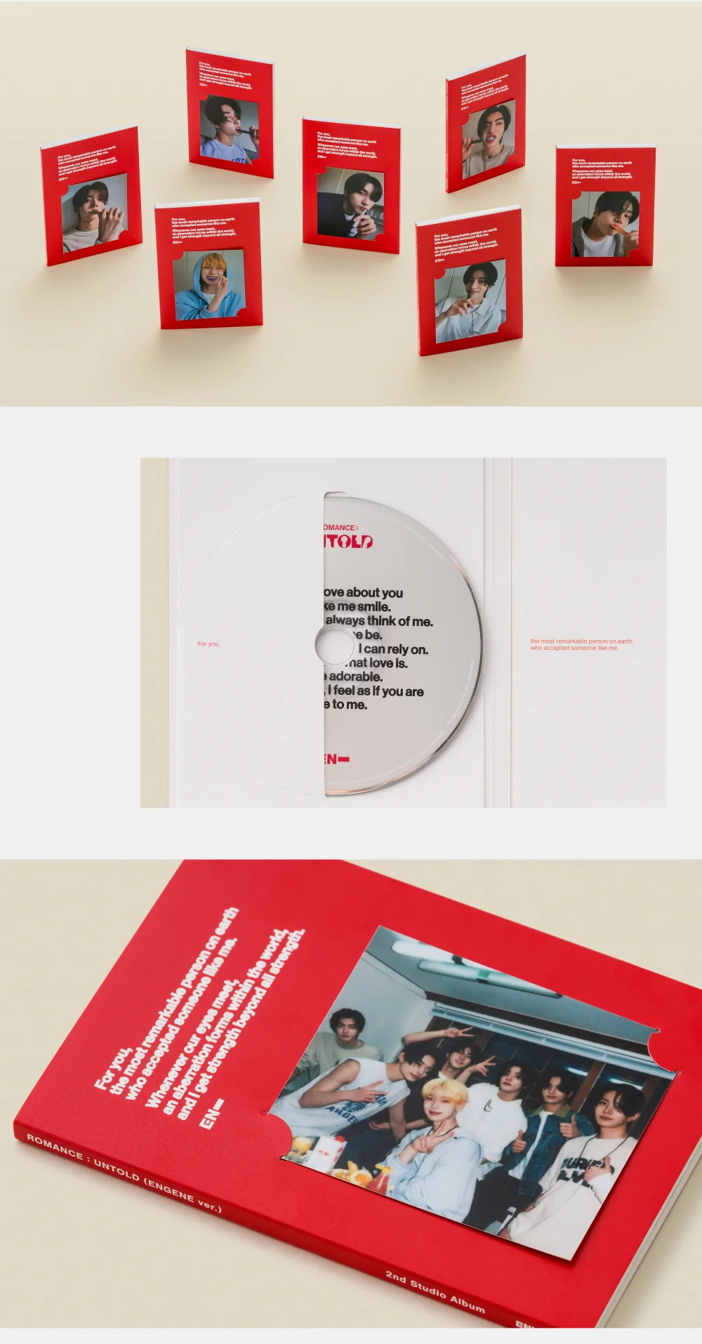 ENHYPEN - ROMANCE : UNTOLD [ENGENE ver.] Album - Image 3
