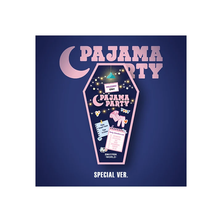 Enhypen World Coupon Card Collection Pajama Party Special version
