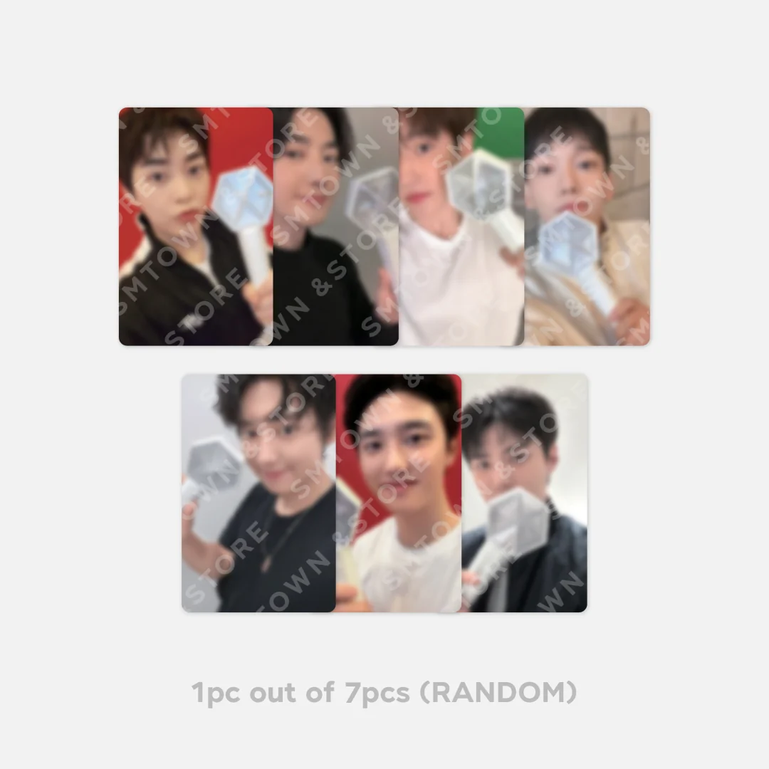 EXO OFFICIAL LIGHT STICK FANLIGHT VER.3.0 + 1 RANDOM PHOTOCARD - Image 2