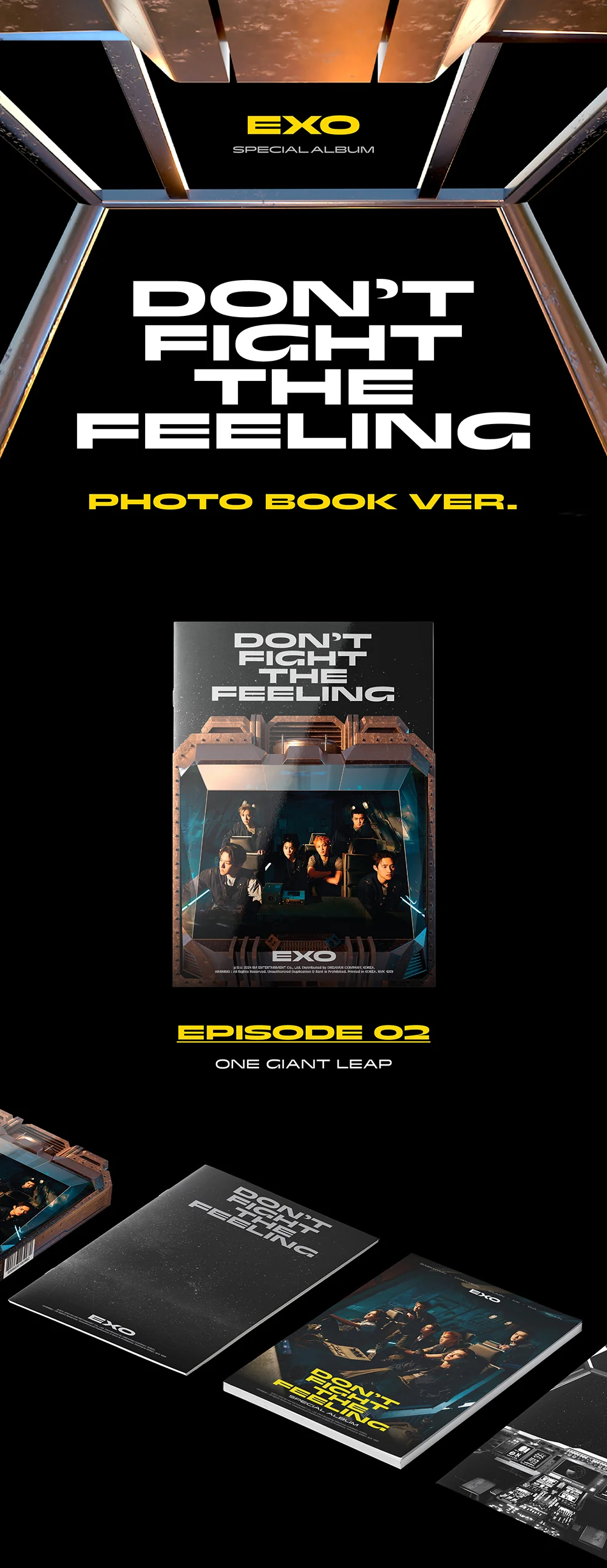 EXO - Special Album DON’T FIGHT THE FEELING Photo Book Ver.2