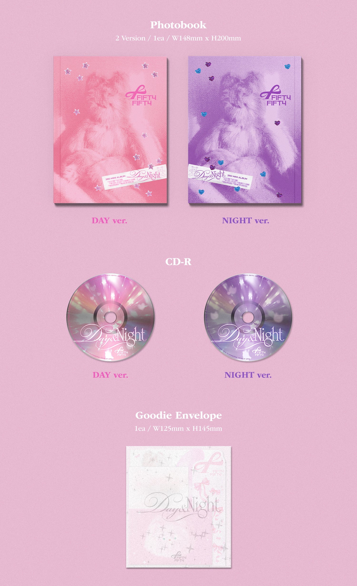 FIFTY FIFTY - 3rd Mini Album Day & Night - Image 4